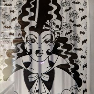 The bride shower curtain